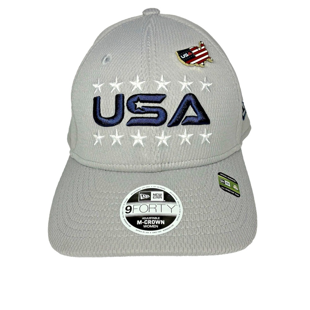 NEW ERA USA 2025 RYDER CUP FRIDAY GREY 9FORTY SNAPBACK CAP HAT OSFA GOLF